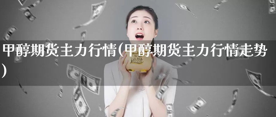 甲醇期货主力行情(甲醇期货主力行情走势)_https://www.zzcnk.com_股指期货_第1张