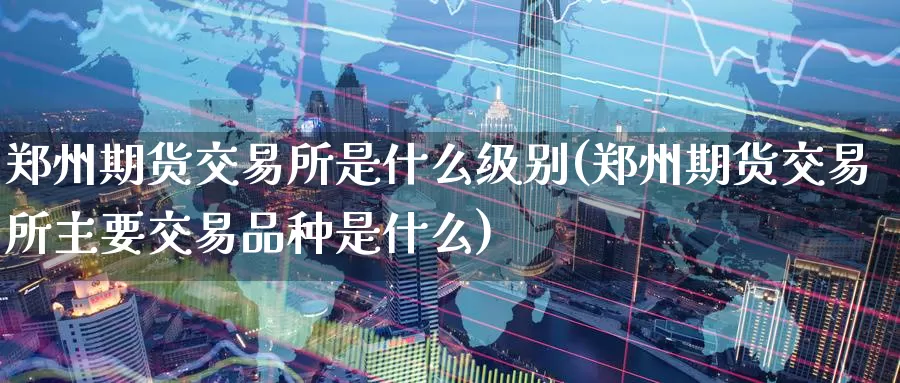 郑州期货交易所是什么级别(郑州期货交易所主要交易品种是什么)_https://www.zzcnk.com_股指期货_第1张