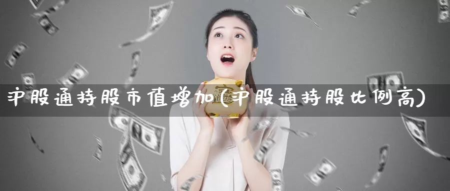 沪股通持股市值增加(沪股通持股比例高)_https://www.zzcnk.com_股指期货_第1张