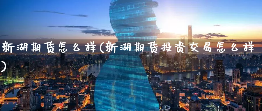 新湖期货怎么样(新湖期货投资交易怎么样)_https://www.zzcnk.com_内盘期货_第1张
