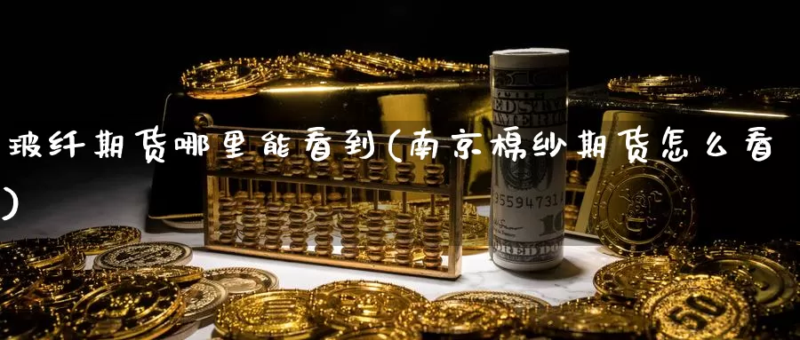 玻纤期货哪里能看到(南京棉纱期货怎么看)_https://www.zzcnk.com_期货百科_第1张