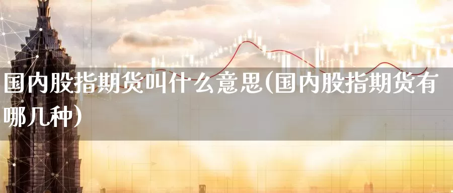 国内股指期货叫什么意思(国内股指期货有哪几种)_纳指期货_第1张_国际期货直播室 国内股指期货叫什么意思(国内股指期货有哪几种)_https://www.zzcnk.com_纳指期货_第1张