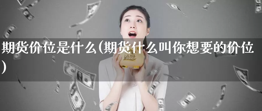 期货价位是什么(期货什么叫你想要的价位)_https://www.zzcnk.com_股指期货_第1张