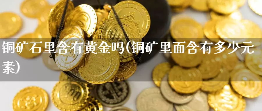 铜矿石里含有黄金吗(铜矿里面含有多少元素)_https://www.zzcnk.com_内盘期货_第1张