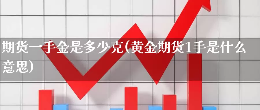 期货一手金是多少克(黄金期货1手是什么意思)_https://www.zzcnk.com_纳指期货_第1张