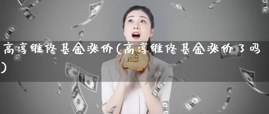 高淳维修基金涨价(高淳维修基金涨价了吗)_https://www.zzcnk.com_基金_第1张