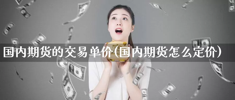 国内期货的交易单价(国内期货怎么定价)_https://www.zzcnk.com_期货直播_第1张