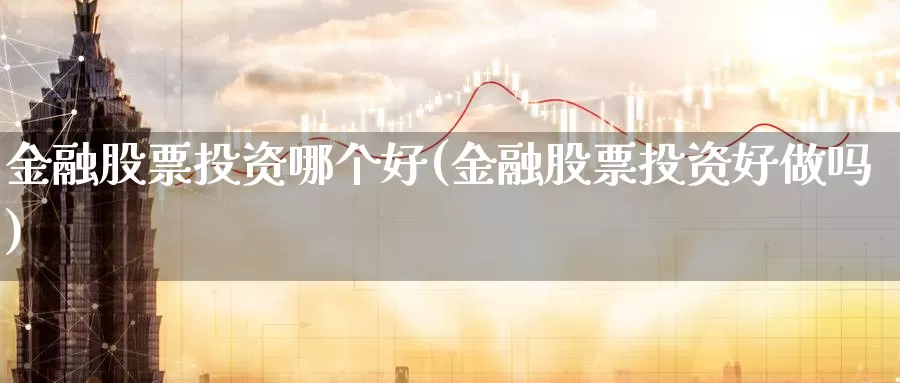金融股票投资哪个好(金融股票投资好)_https://www.zzcnk.com_股票_第1张