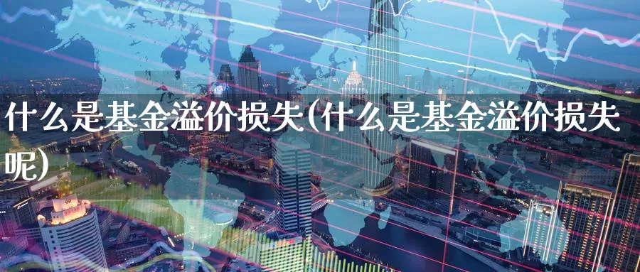 什么是基金溢价损失(什么是基金溢价损失呢)_https://www.zzcnk.com_基金_第1张