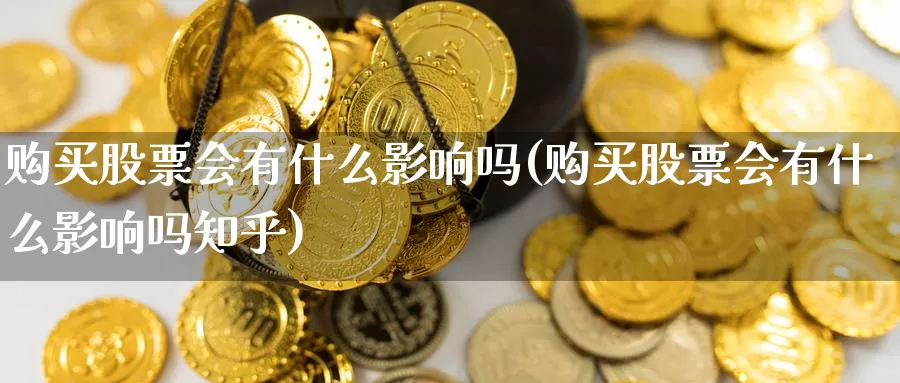 购买股票会有什么影响吗(购买股票会有什么影响吗知乎)_https://www.zzcnk.com_财经_第1张