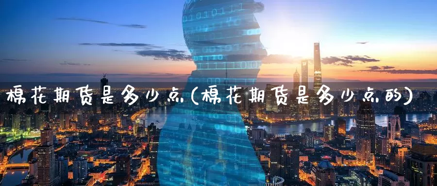 棉花期货是多少点(棉花期货是多少点的)_https://www.zzcnk.com_纳指期货_第1张