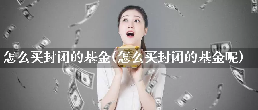 怎么买封闭的基金(怎么买封闭的基金呢)_https://www.zzcnk.com_基金_第1张