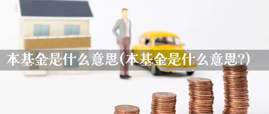 本基金是什么意思(本基金是什么意思?)_https://www.zzcnk.com_基金_第1张