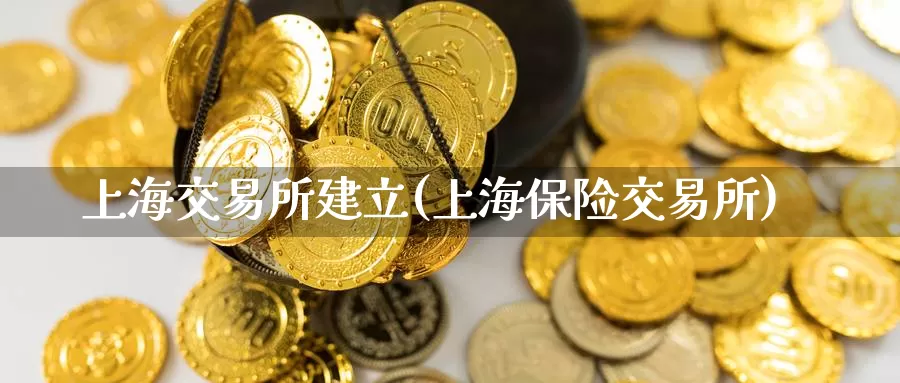上海交易所建立(上海保险交易所)_https://www.zzcnk.com_纳指期货_第1张