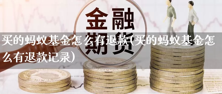 买的蚂蚁基金怎么有退款(买的蚂蚁基金怎么有退款记录)_https://www.zzcnk.com_基金_第1张