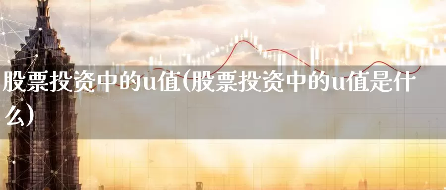 股票投资中的u值(股票投资中的u值是什么)_https://www.zzcnk.com_股票_第1张