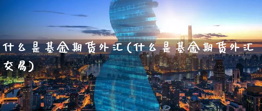 什么是基金期货外汇(什么是基金期货外汇交易)_https://www.zzcnk.com_基金_第1张