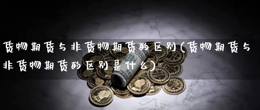 货物期货与非货物期货的区别(货物期货与非货物期货的区别是什么)_https://www.zzcnk.com_期货直播_第1张