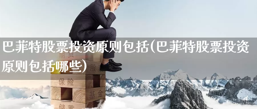 巴菲特股票投资原则包括(巴菲特股票投资原则包括哪些)_https://www.zzcnk.com_股票_第1张