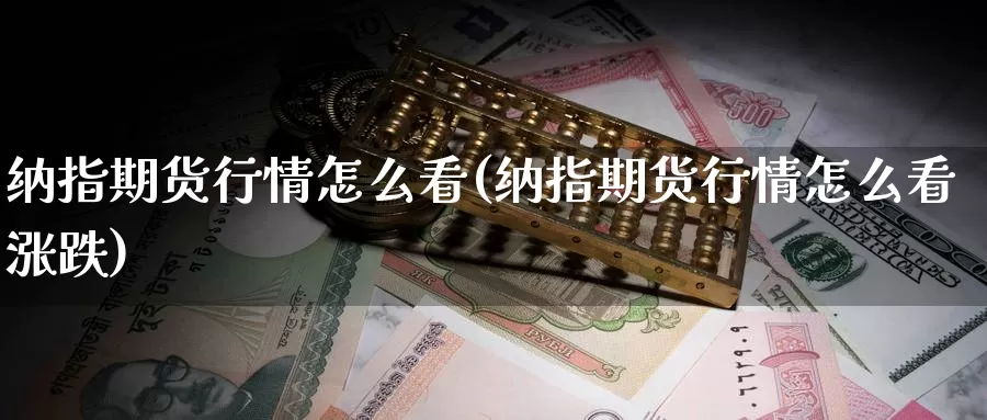 纳指期货行情怎么看(纳指期货行情怎么看涨跌)_https://www.zzcnk.com_期货直播_第1张