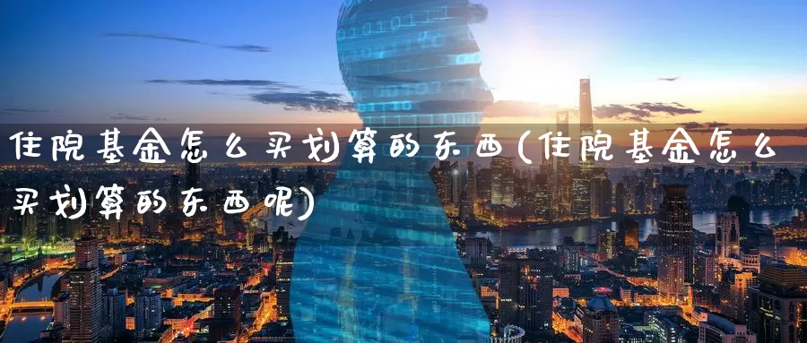 住院基金怎么买划算的东西(住院基金怎么买划算的东西呢)_https://www.zzcnk.com_基金_第1张