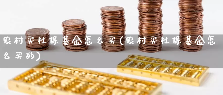 农村买社保基金怎么买(农村买社保基金怎么买的)_https://www.zzcnk.com_基金_第1张