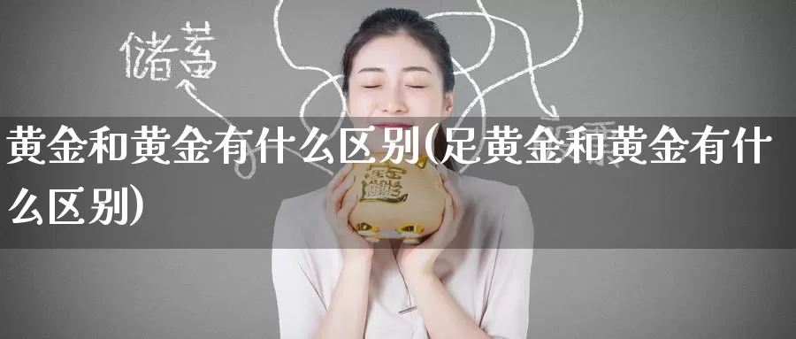 黄金和黄金有什么区别(足黄金和黄金有什么区别)_https://www.zzcnk.com_股指期货_第1张