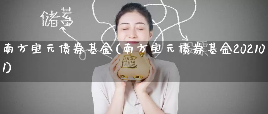 南方宝元债券基金(南方宝元债券基金202101)_https://www.zzcnk.com_财经_第1张