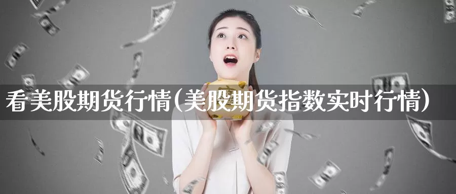 看美股期货行情(美股期货指数实时行情)_https://www.zzcnk.com_财经_第1张