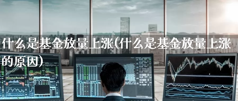 什么是基金放量上涨(什么是基金放量上涨的原因)_https://www.zzcnk.com_基金_第1张