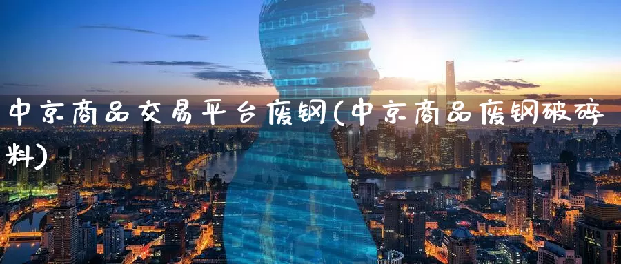 中京商品交易平台废钢(中京商品废钢破碎料)_https://www.zzcnk.com_股指期货_第1张