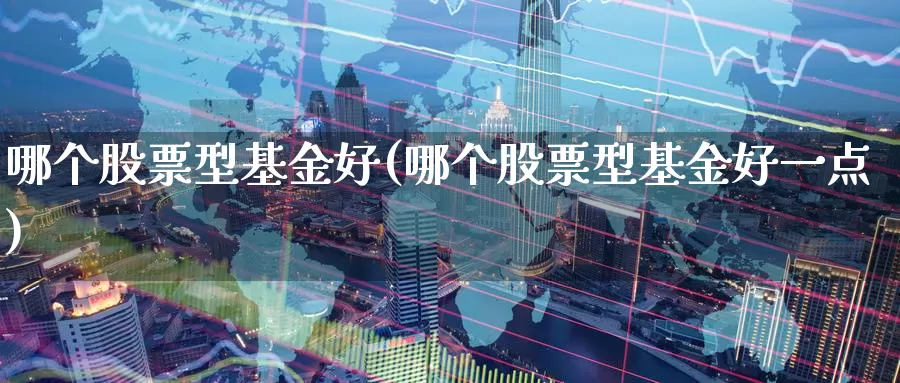 哪个股票型基金好(哪个股票型基金好一点)_https://www.zzcnk.com_财经_第1张