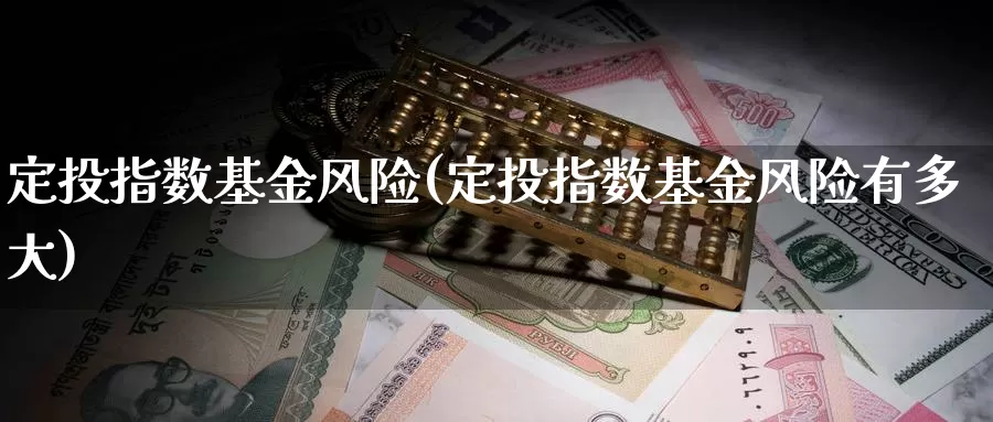 定投指数基金风险(定投指数基金风险有多大)_https://www.zzcnk.com_基金_第1张