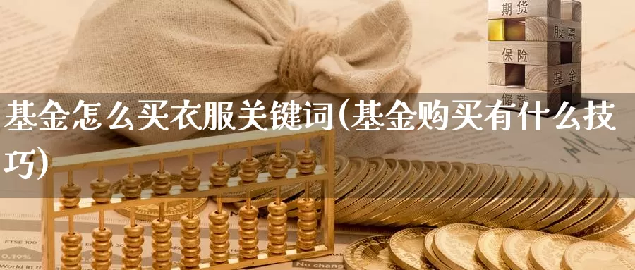 基金怎么买衣服关键词(基金购买有什么技巧)_https://www.zzcnk.com_基金_第1张