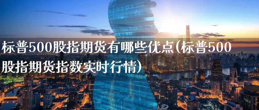 标普500股指期货有哪些优点(标普500股指期货指数实时行情)_https://www.zzcnk.com_原油期货_第1张