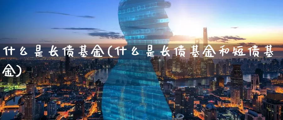 什么是长债基金(什么是长债基金和短债基金)_https://www.zzcnk.com_基金_第1张