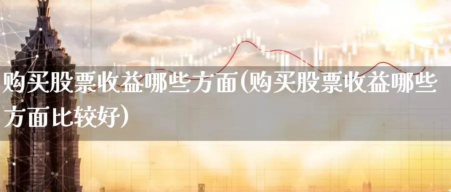 购买股票收益哪些方面(购买股票收益哪些方面比较好)_https://www.zzcnk.com_股票_第1张