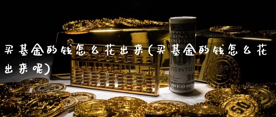 买基金的钱怎么花出来(买基金的钱怎么花出来呢)_https://www.zzcnk.com_基金_第1张