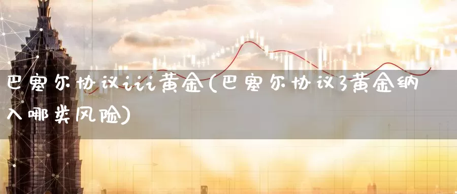 巴塞尔协议iii黄金(巴塞尔协议3黄金纳入哪类风险)_https://www.zzcnk.com_理财_第1张