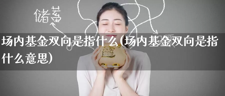 场内基金双向是指什么(场内基金双向是指什么意思)_https://www.zzcnk.com_基金_第1张