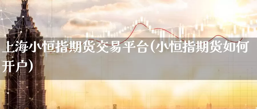 上海小恒指期货交易平台(小恒指期货如何开户)_https://www.zzcnk.com_内盘期货_第1张