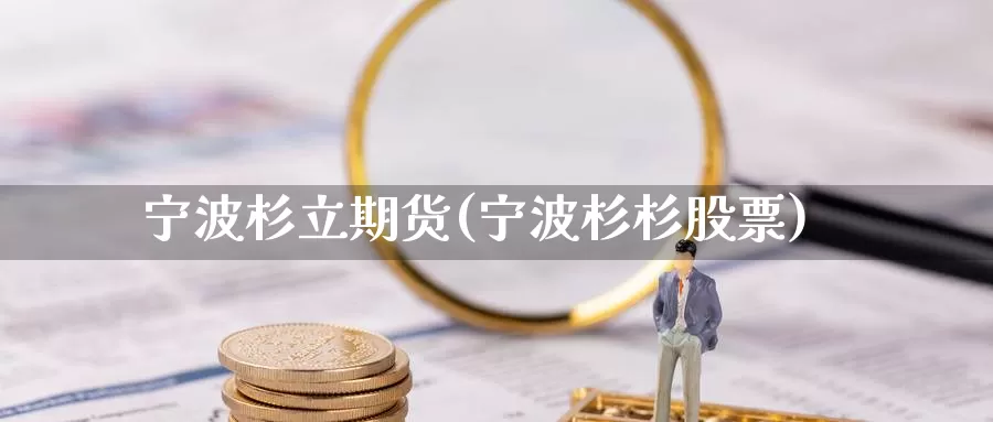 宁波杉立期货(宁波杉杉股票)_https://www.zzcnk.com_期货百科_第1张