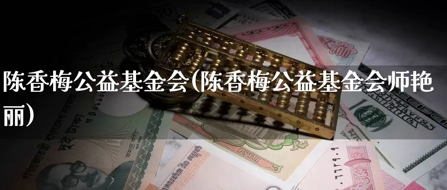 陈香梅公益基金会(陈香梅公益基金会师艳丽)_https://www.zzcnk.com_基金_第1张
