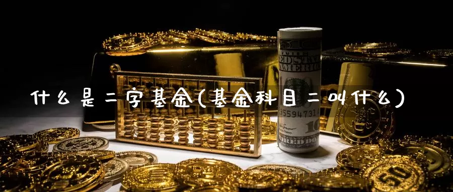 什么是二字基金(基金科目二叫什么)_https://www.zzcnk.com_基金_第1张