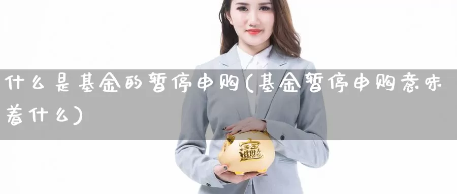 什么是基金的暂停申购(基金暂停申购意味着什么)_https://www.zzcnk.com_基金_第1张