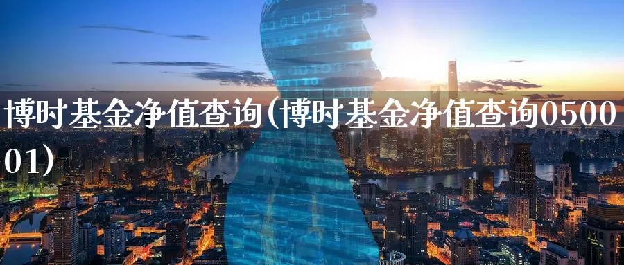 博时基金净值查询(博时基金净值查询050001)_https://www.zzcnk.com_基金_第1张
