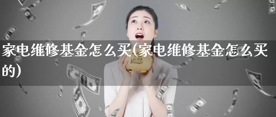 家电维修基金怎么买(家电维修基金怎么买的)_https://www.zzcnk.com_基金_第1张