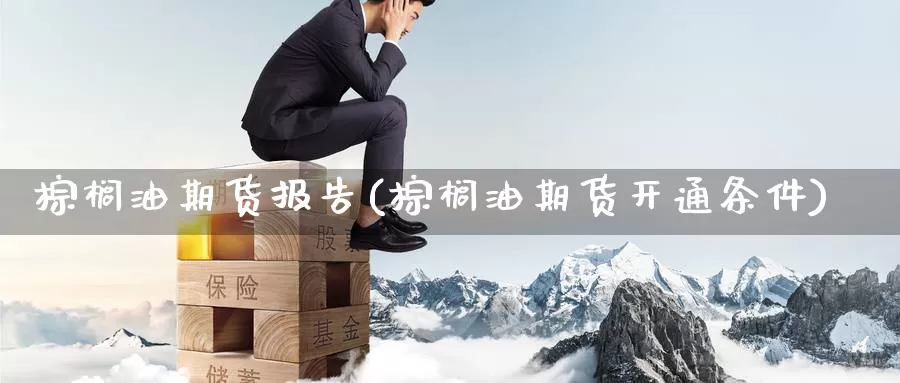 棕榈油期货报告(棕榈油期货开通条件)_https://www.zzcnk.com_内盘期货_第1张