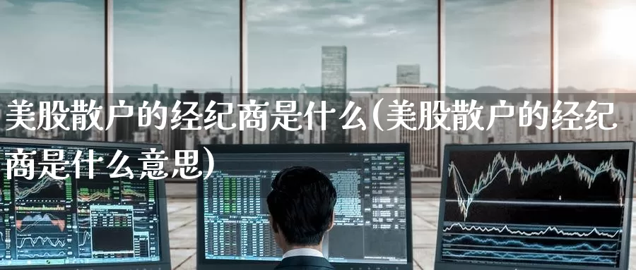 美股散户的经纪商是什么(美股散户的经纪商是什么意思)_https://www.zzcnk.com_理财_第1张