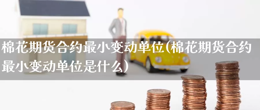 棉花期货合约最小变动单位(棉花期货合约最小变动单位是什么)_https://www.zzcnk.com_纳指期货_第1张